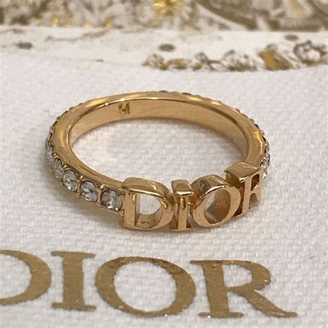 dior ring that says.